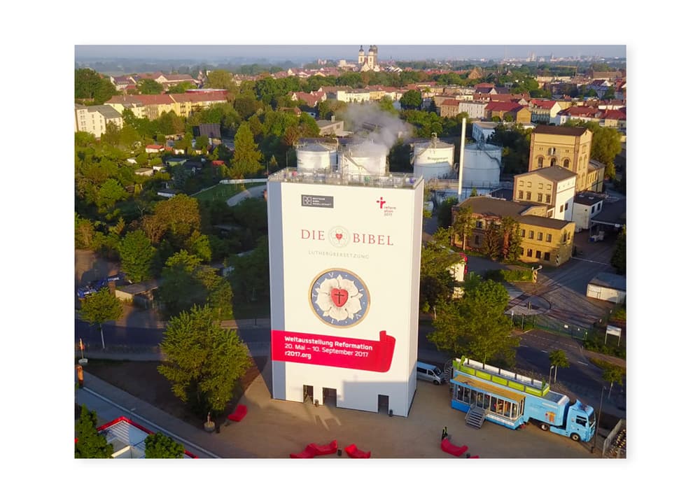 reformationssommer 2017. Tore der Freiheit Bibelturm