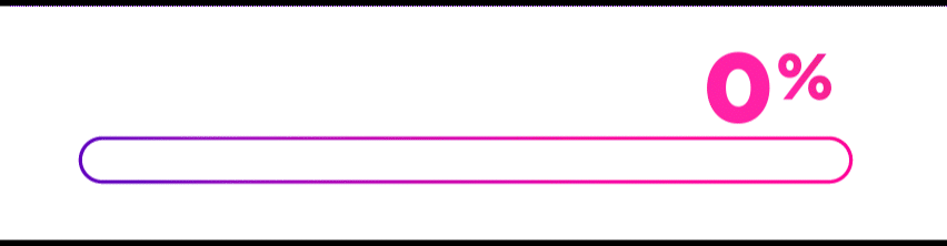 GIF-Illustration eines Ladebalkens im Insight über Ladeanimationen in der Webentwicklung.