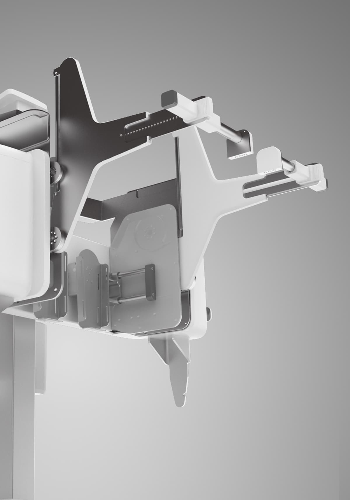 Detailaufnahme eines 3D-Models des Vemotion von Reactive Robotics